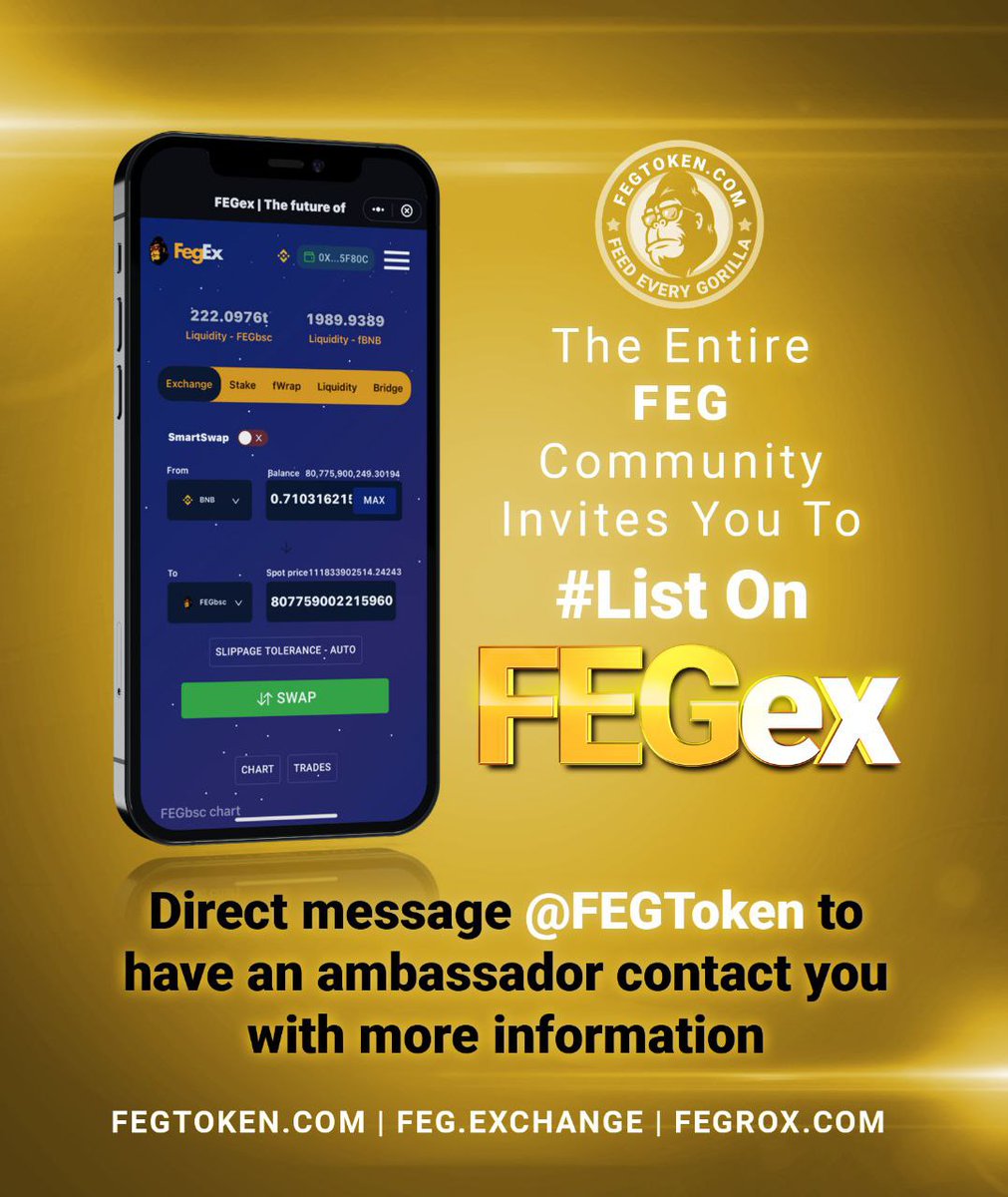 handthatbitesuk's tweet photo. @suchHODL @FEGtoken supports you and we want @BillyM2k and @elonmusk to help get DOGE listed on #FEGEX #WHENFEGEX $doge @RTRcrypto https://t.co/3Hd8Emuuzb