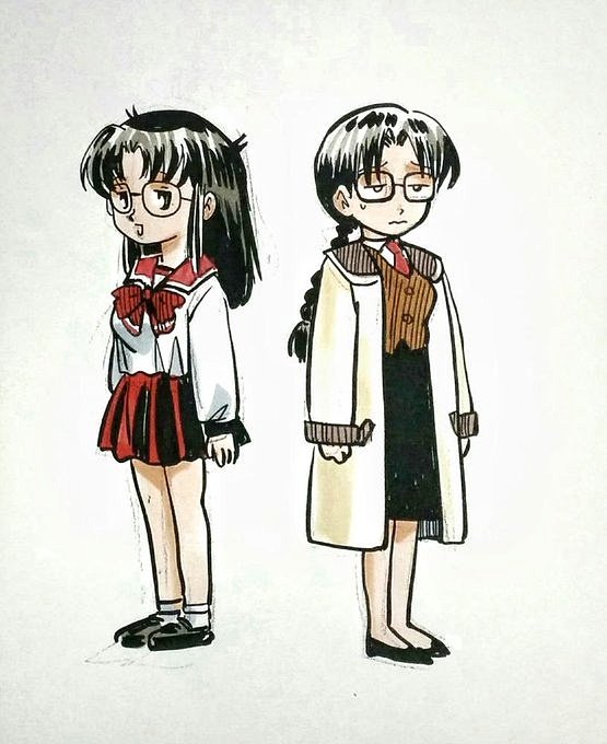 みずほせんせいと
よみこさんは

メガネで
きょぬーで
どっかヌケてて
おなじような要素だ

でも世間は
みずほ9よみこ1(当社比)

多分これは思春期の♂が
ひょっとしたら
や○せてくれそーか
そーでないかのホラ…

ぼくはよみこさんだがなっ 