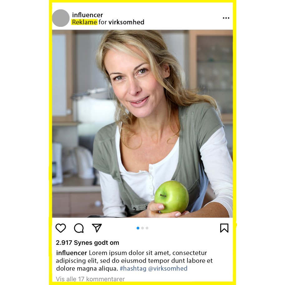 Mette Rose Skaksen (@mskaksen) on Twitter photo <a href="/KonkurOgForbrug/">Konkurrence&Forbrug</a> Standardmarkeringen kan fx være en gul ramme som denne på Instagram-opslag med kommercielt indhold. Forsøgene viser, at det virker. #dkforbrug #dkpol #digidk #dk <a href="/KonkurOgForbrug/">Konkurrence&Forbrug</a> Standardmarkeringen kan fx være en gul ramme som denne på Instagram-opslag med kommercielt indhold. Forsøgene viser, at det virker. #dkforbrug #dkpol #digidk #dk