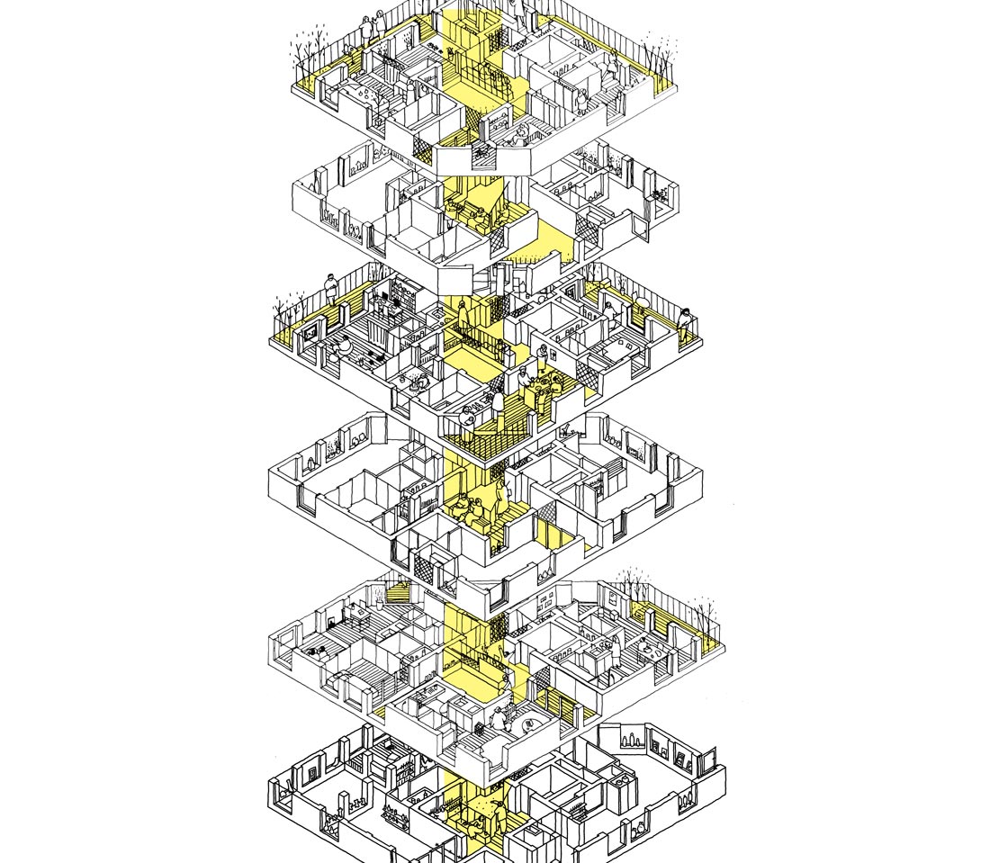 urbannext_net's tweet photo. Instead of a #residence for a whole family to live together, #ihrmk proposed units with #unique floorplans that can be either offered as #rental units or individual rooms for the family.
Read more about this #collective #housing #project by ihrmk at https://t.co/gPU5VVFif7 https://t.co/7xbHid11Re