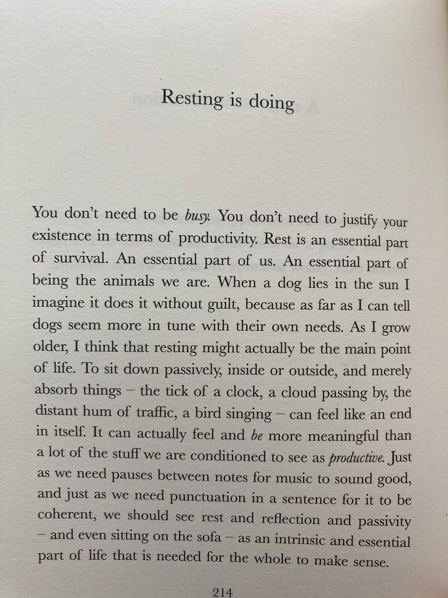 I sometimes struggle with the guilt of non-working even when I don’t have to work. Like my value is intrinsically tied to how long I spend staring at a laptop. It’s August ffs. I am going out in the sun. I wrote this for me and anyone who else who wants to hear it.