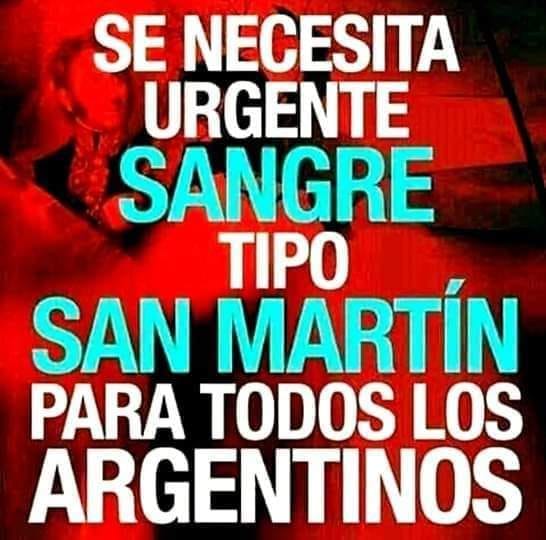 titopelaez1's tweet photo. #SanMartin #DonaSangre #ConvertiteenHeroe @Julyweich @Andrea_Gentil @Andrea_Gentil @Facundo_Arana @AcostaLautaroOK dale RT https://t.co/AZHTaRpjv2