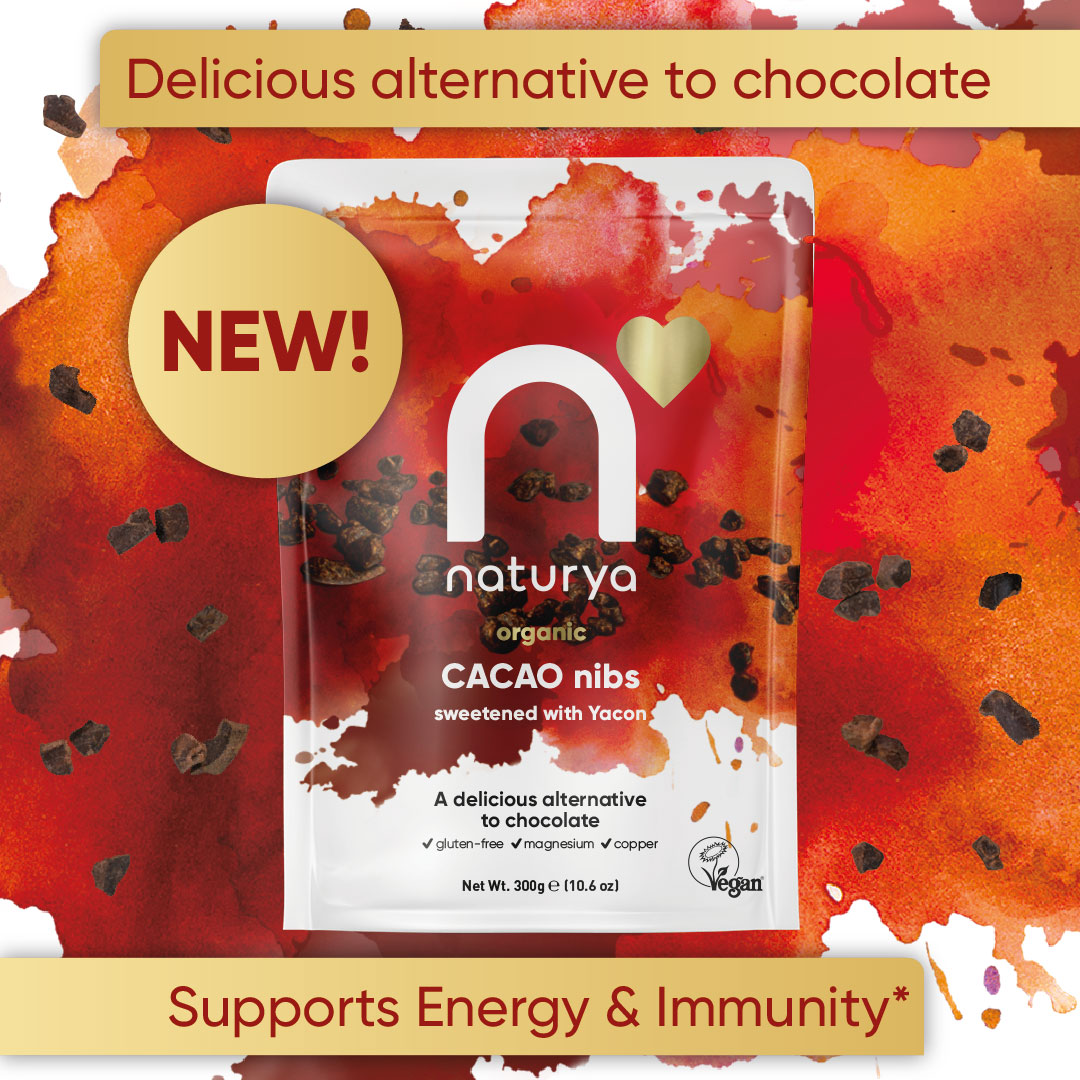 Introducing our NEW and truly delicious Cacao Nibs sweetened with Yacon! 🍫 

They are the perfect alternative to a chocolate snack, for when you are having those chocolate cravings! 

Add them to your porridge, yoghurt, baking, or enjoy them straight from the pouch! 😍