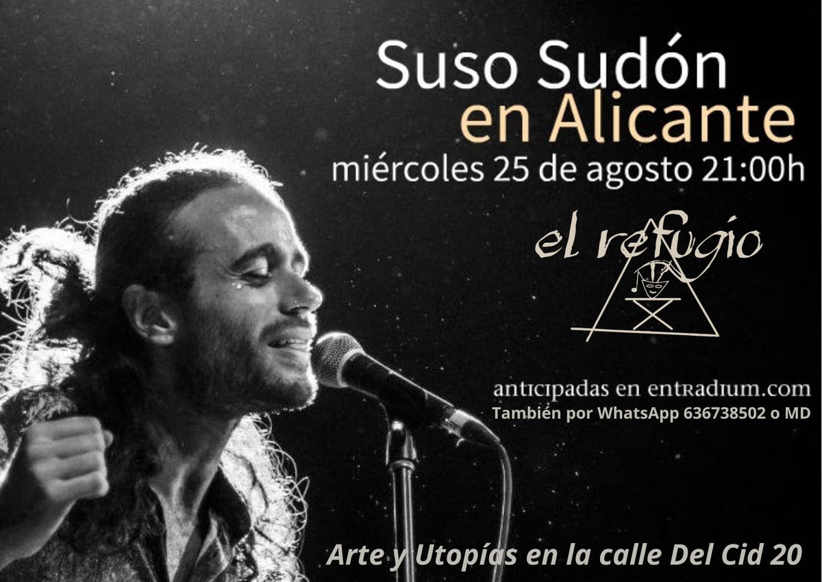 susosudon's tweet photo. VALENCIA y ALICANTE

Nos vemos en el levante para despedir el veranito.

https://t.co/HbYiaHvVeH https://t.co/NctblnnN7Y