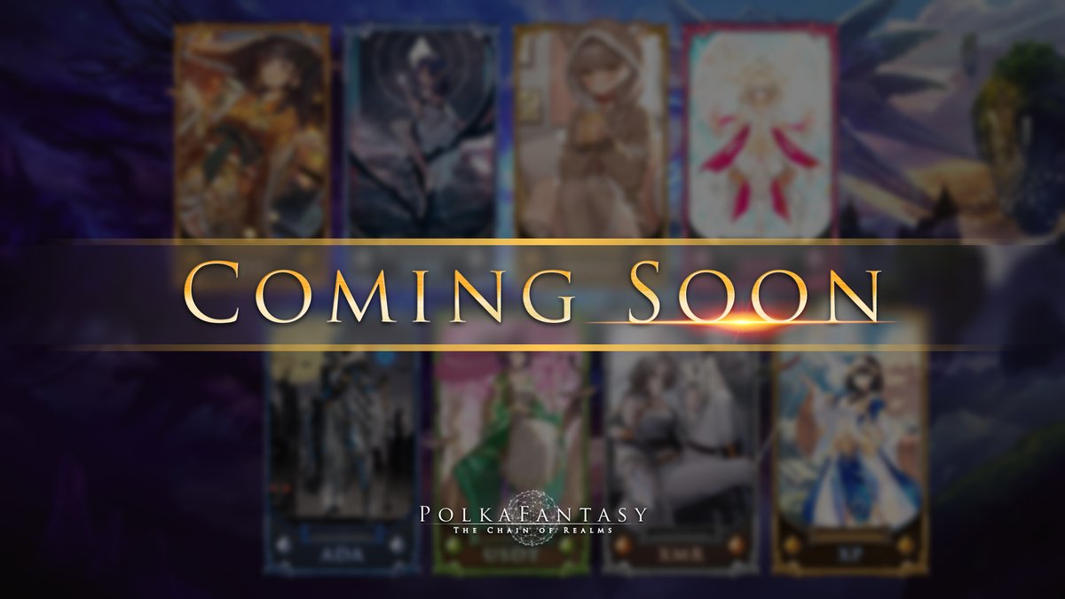 PolkaFantasy's tweet photo. There are many things in life that will catch your eye, but only a few will catch your heart.... pursue those❤️

Own a piece of childhood nostalgia. Own a #PolkaFantasy #NFT💫

✨The 1st #Presale in-game characters and weapons #NFTauction, coming NEXT WEEK #YourPolkaFantasy https://t.co/x1QA1BJzcg
