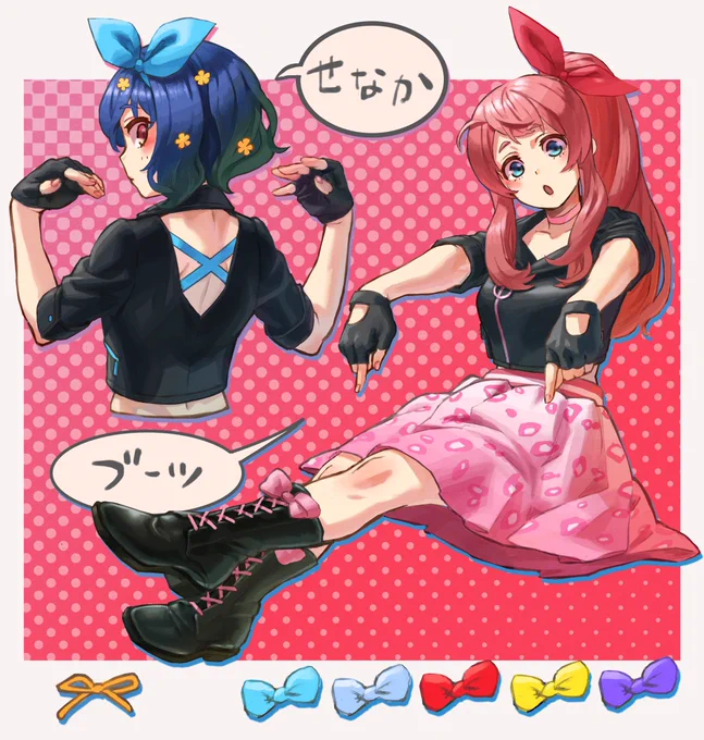 ゾンビランドサガリベンジ
練習絵

ゆうぎり&amp;リリィ
+たぶんこんな感じっていうメモ的なヤツ

#ゾンビランドサガ 
#ゾンビランドサガリベンジ 
#ゾンビランドサガR 