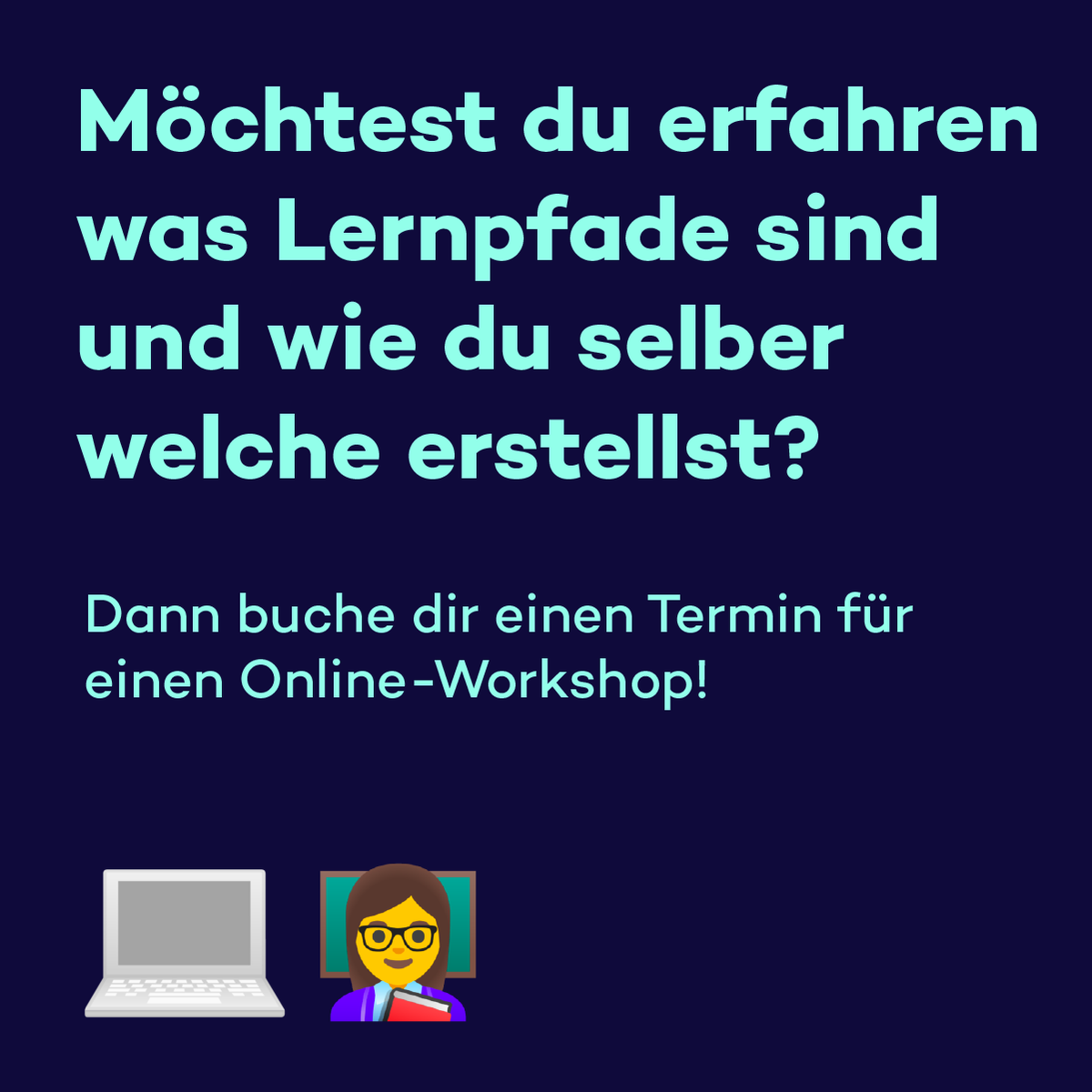 lernpfad's tweet photo. Unsere Einführungswebinare gibts auch im neuen Schuljahr! Unter https://t.co/dSpSA3fNDz findest du die nächsten Termine und die Möglichkeit, dich direkt anzumelden. 🚀

#edchat #Twitterlehrerzimmer #twlz #lehrerbildung #lehrerzimmer #Unterrichtsgestalter #Unterrichtsideen https://t.co/Zx9FRDGEW3