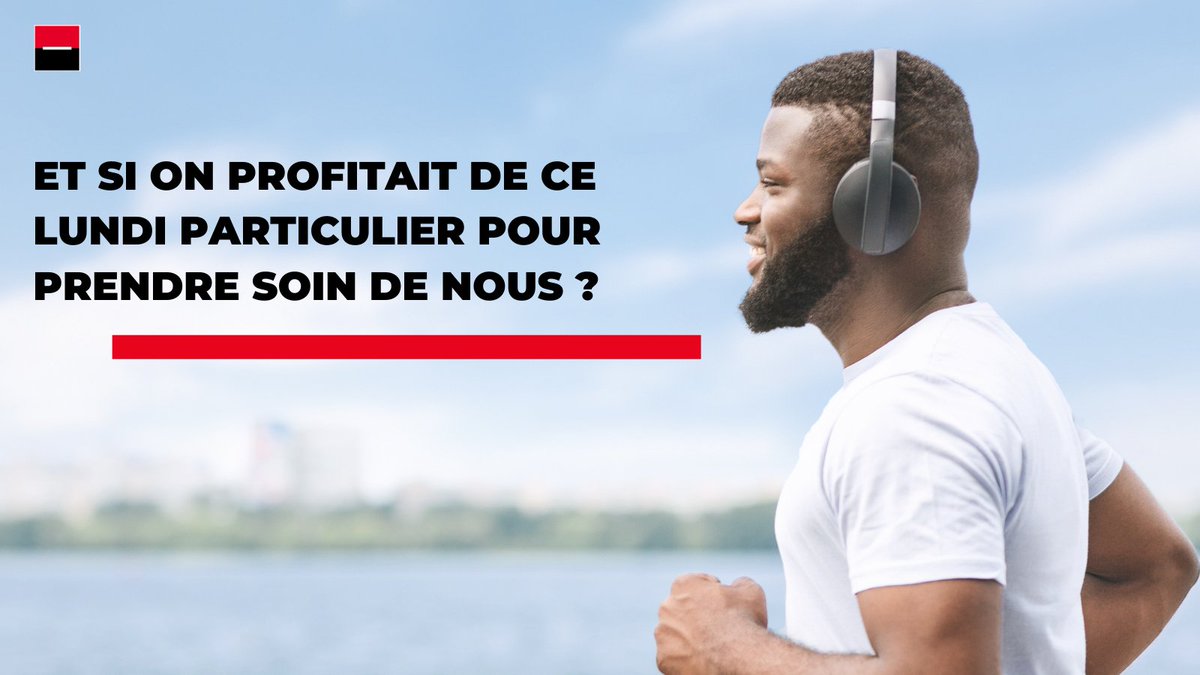 SGCameroun's tweet photo. Et si on profitait de ce lundi particulier pour prendre soin de nous ?

Happy new week SG peeps !

#MondayMotivation #BackToSchoolWithSG  #TheFutureIsYou #SGCameroun #MobilisesPourVous #ReasonsToBelieve https://t.co/d2dGRxXvdq