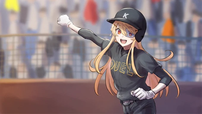 FINAL MVP
3-4 1HR 2RBI
most valuable POMU

#にじさんじアルプススタンド 
#PomuPaint 