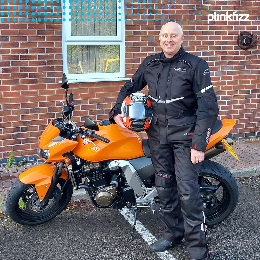 Paul is midway through his training and is all geared up to get delivering! 

Whether it be the early hours of the morning, or the end of the night, if a hospital urgently requires blood, blood bikers like Paul are there to help.  

Find out more:
bit.ly/3jJALky