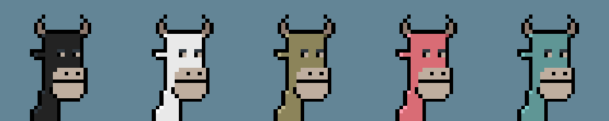 PixelToros's tweet photo. PixelToros is a collection of 10,000 unique #NFTs and there are 5 different types: Alien, Teddy, Zombie, Cow and Bull.
Make sure to follow us for the upcoming giveaways! https://t.co/CC71kAJXgV