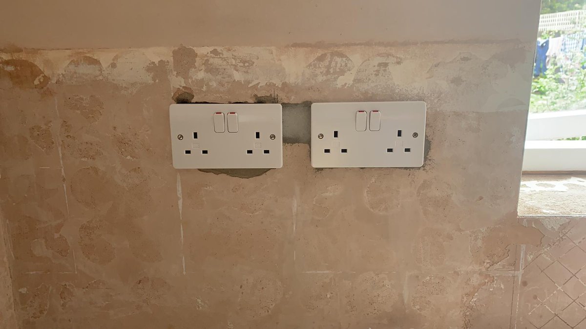 No job is too big or too small, check out one of our recent jobs replacing the fronts on these #sockets. Get in touch if you want to discuss our #services >>> ow.ly/WFzz50FGUIt