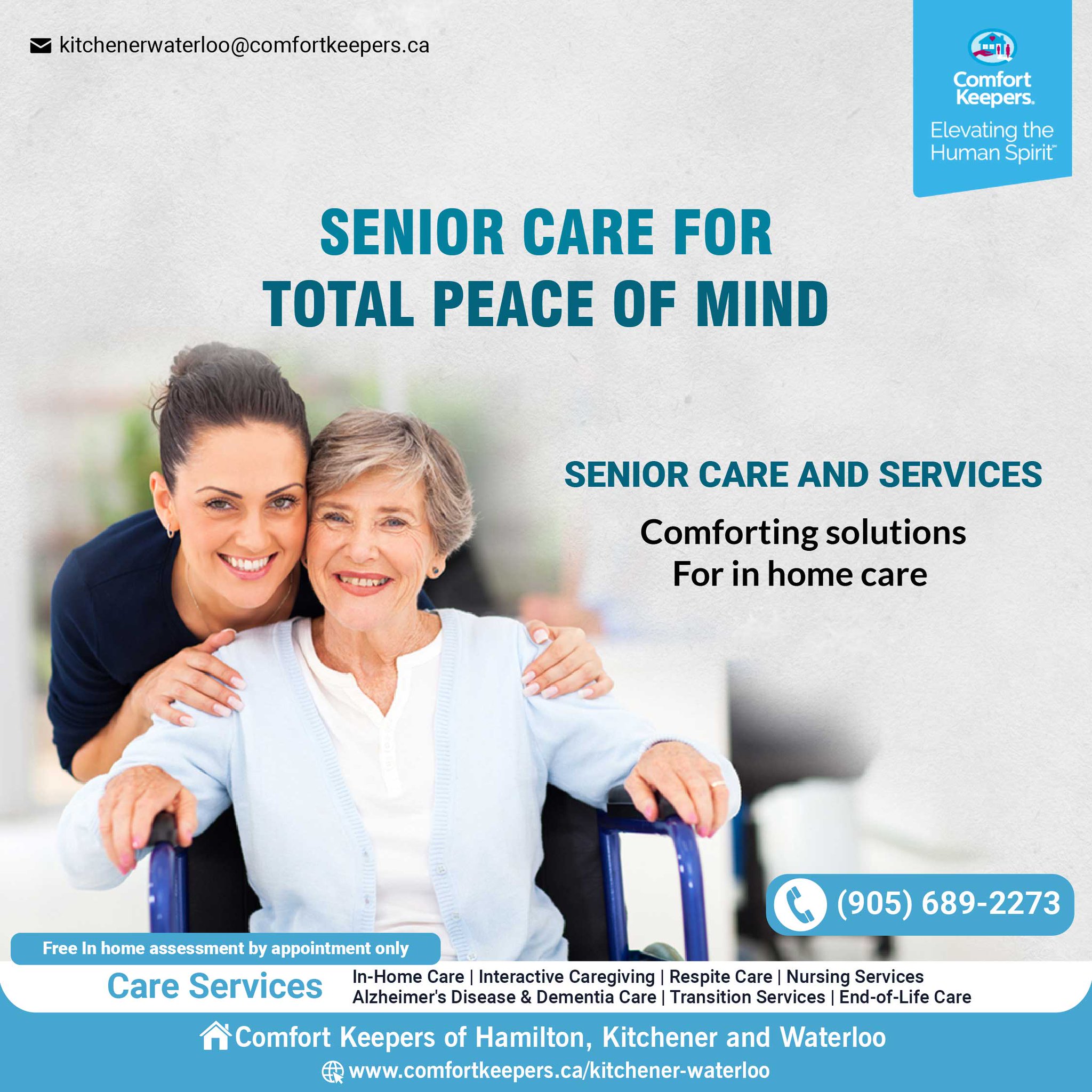 Comfort Keepers Kitchener Waterloo on Twitter "We are providing