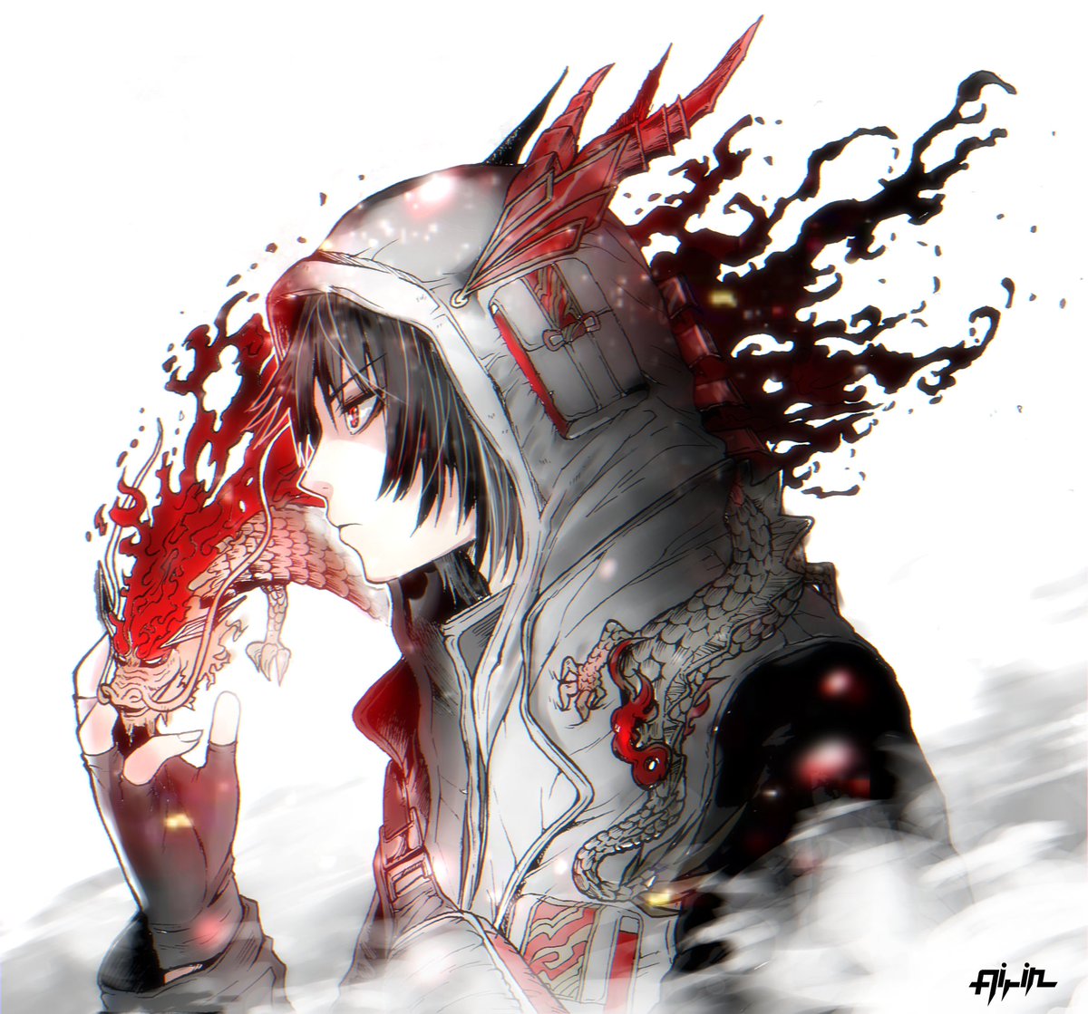 このイラスト一年半くらい前に私が描いてフリーアイコンにしたんですが 著作権は放棄 量産型あいりん Joker S 漫画描きのイラスト