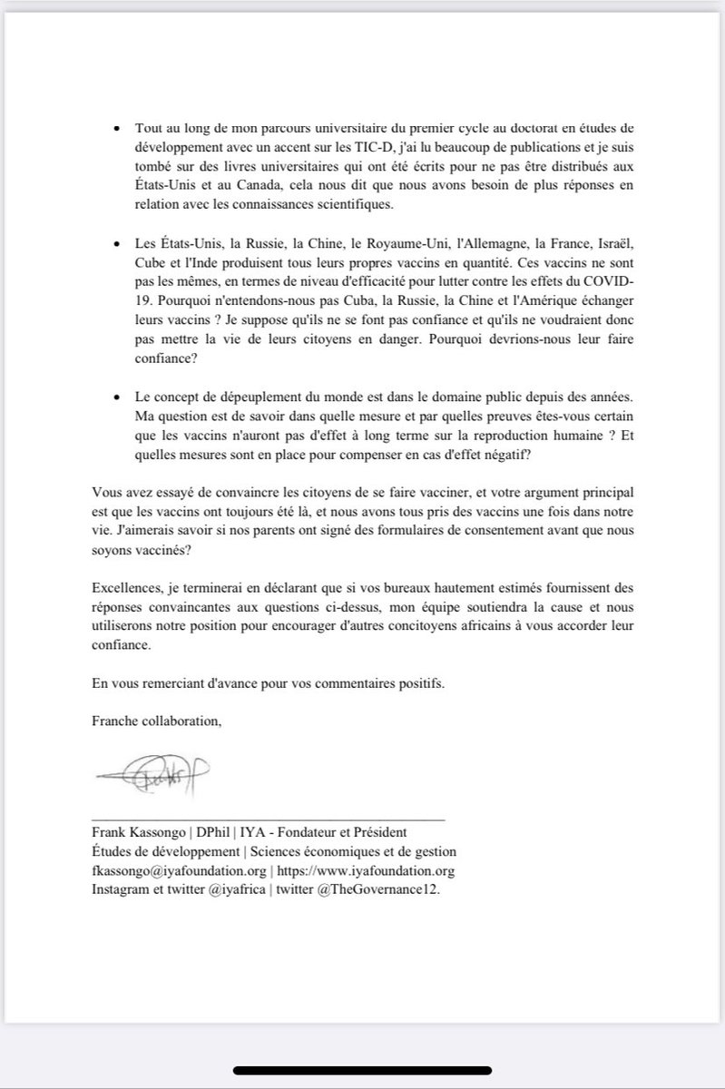 TheGovernance12's tweet photo. To Mr HE Moussa Faki Mahamt, Kindly visit your email. We would like to be involved in decision making as any decision taken by your highly esteemed office will have an impact on us, the young generation @moussafakimahamat @AfDB_Group @AUYouthProgram @AUChair2020 https://t.co/4WvnVSyF3f