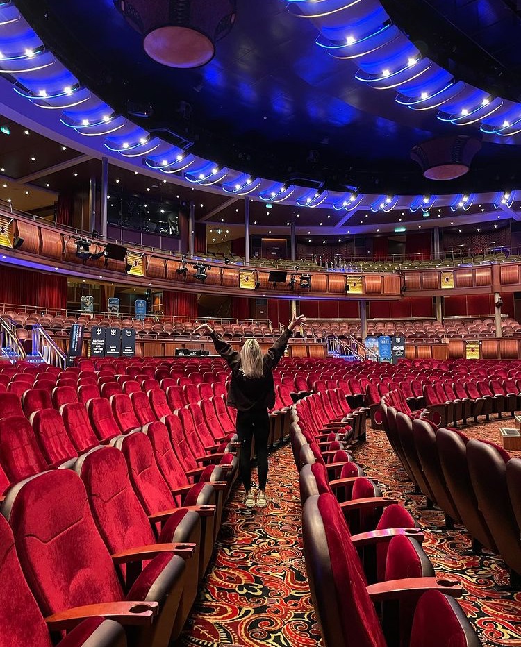 maddcollege's tweet photo. Back on board Royal Caribbean's Harmony of the Seas and performing in 'GREASE', #maddalumna Layla Gill-Dale! 
@LaylaGDale - we hope you have the best time. back to doing what you love to do! Love #TeamMADD your #MADDfamily 

#maddproud #maddalumni #maddcollege https://t.co/CdFW3DxFla