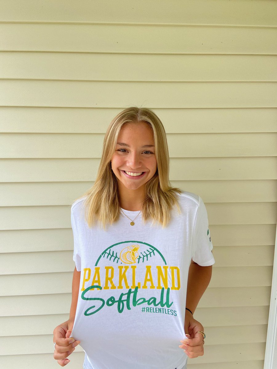 paytonrobertss's tweet image. I am SO excited to announce that I have verbally committed to play softball and continue my academic career at Parkland!! I cannot thank my family, coaches, and teammates enough for making me the player and person I am today. ROLL COBRAS 🐍!!!