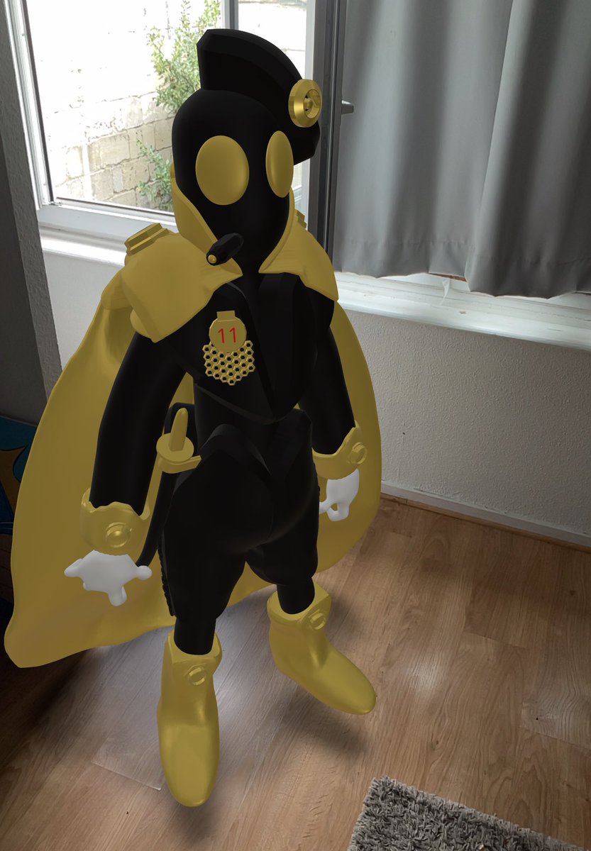ChampagneNft's tweet photo. Captain Kojita たいさ 大佐 [AR]

Augmented reality #nftart #AR

#GraduHen

1st edition    1 Tez

2nd edition  2 Tez

3th edition   3 Tez 

Available on @hicetnunc2000 @onhicetnunc 

https://t.co/3X6KjGrCGW

#GraduHen #Collectible #NFTartists #hicetnunc #NFTcollectibles #Kojita https://t.co/8bE1lyzYve