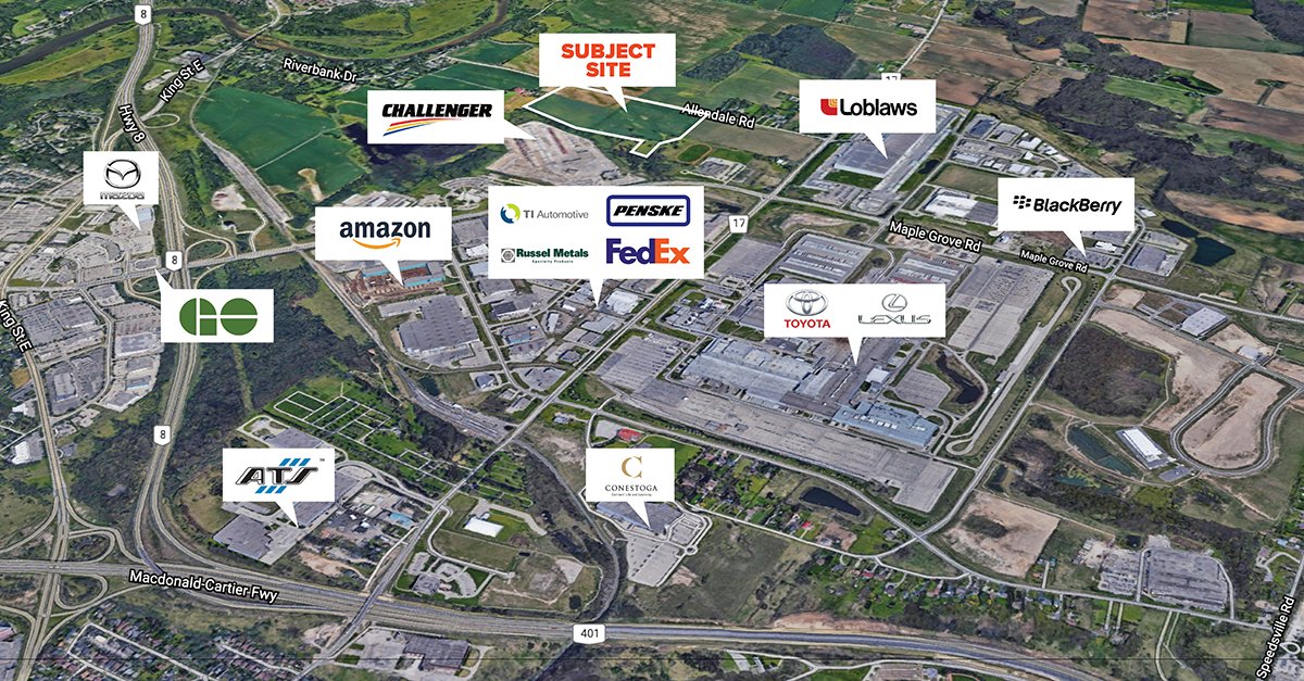 First Gulf (@firstgulfcorp) on Twitter photo First Gulf has partnered with <a href="/NicolaWealthRE/">Nicola Wealth Real Estate</a> and Challenger Motor Freight Inc – the existing landowner – to acquire the Cambridge Industrial Lands for the development of new generation industrial buildings on the 52-acre property.
Full story: bit.ly/2W1znlp First Gulf has partnered with <a href="/NicolaWealthRE/">Nicola Wealth Real Estate</a> and Challenger Motor Freight Inc – the existing landowner – to acquire the Cambridge Industrial Lands for the development of new generation industrial buildings on the 52-acre property.
Full story: bit.ly/2W1znlp