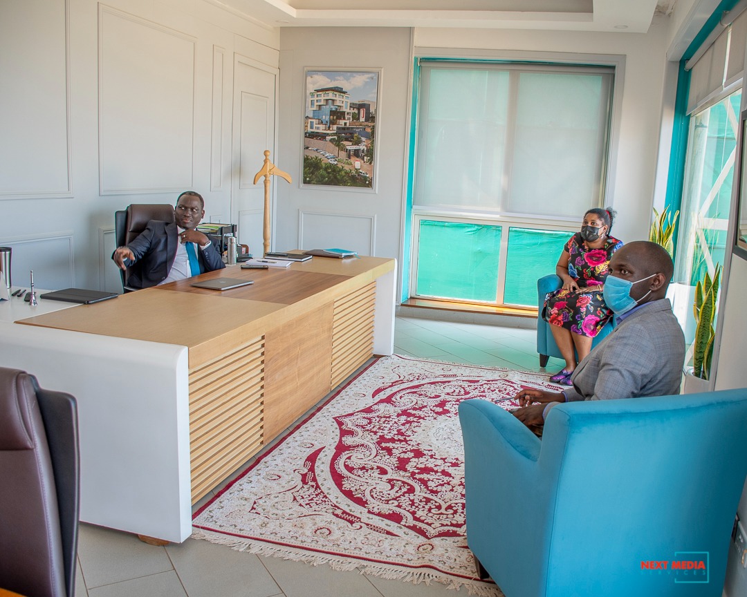 I still can’t think of a person more befitting of “Principle Press Secretary to Rt. Hon. Speaker of <a href="/Parliament_Ug/">Parliament of Uganda</a>” than my friend and <a href="/Nab_Uganda/">NAB Uganda</a> Exco Member, <a href="/SarahKagingo/">Sarah Kagingo</a>. Congratulations, and thank you for dropping by the <a href="/nextmediaug/">Next Media</a> Park today. All the best! #NextMediaUG