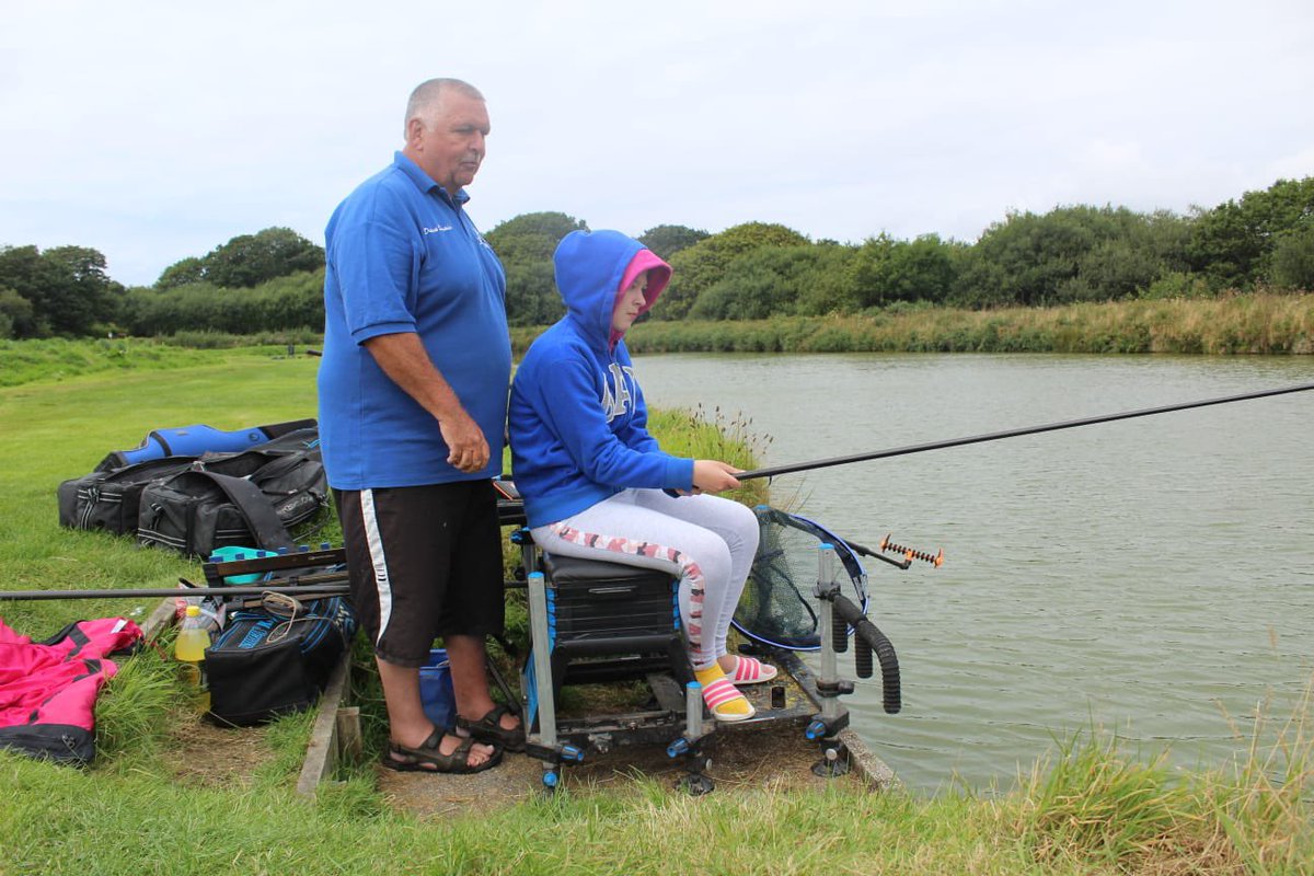 jd101uk's tweet photo. The girls having a fishing lesson of grandad AKA Dave Swain lots of great fish and the girls had lots of fun and learnt loads🐟🐟 @GarbolinoUK @DynamiteBaits @News_Reel 1/2 https://t.co/yD5avWKOYL