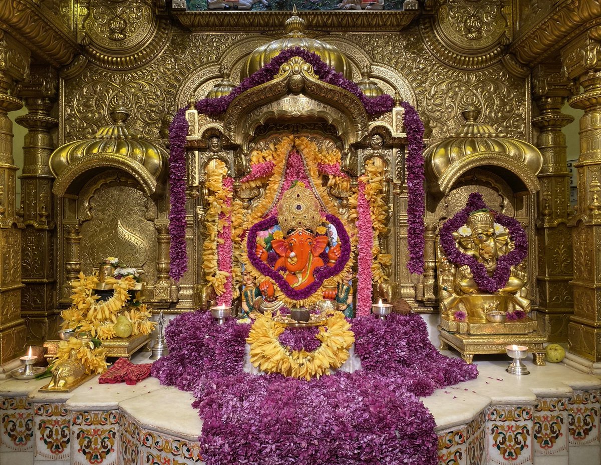 SVTMumbai's tweet photo. 🙏गणपती बाप्पा मोरया 🌺मंगलमूर्ती मोरया 🙏१६/०८/२०२१ https://t.co/oh2JqvC3Mx