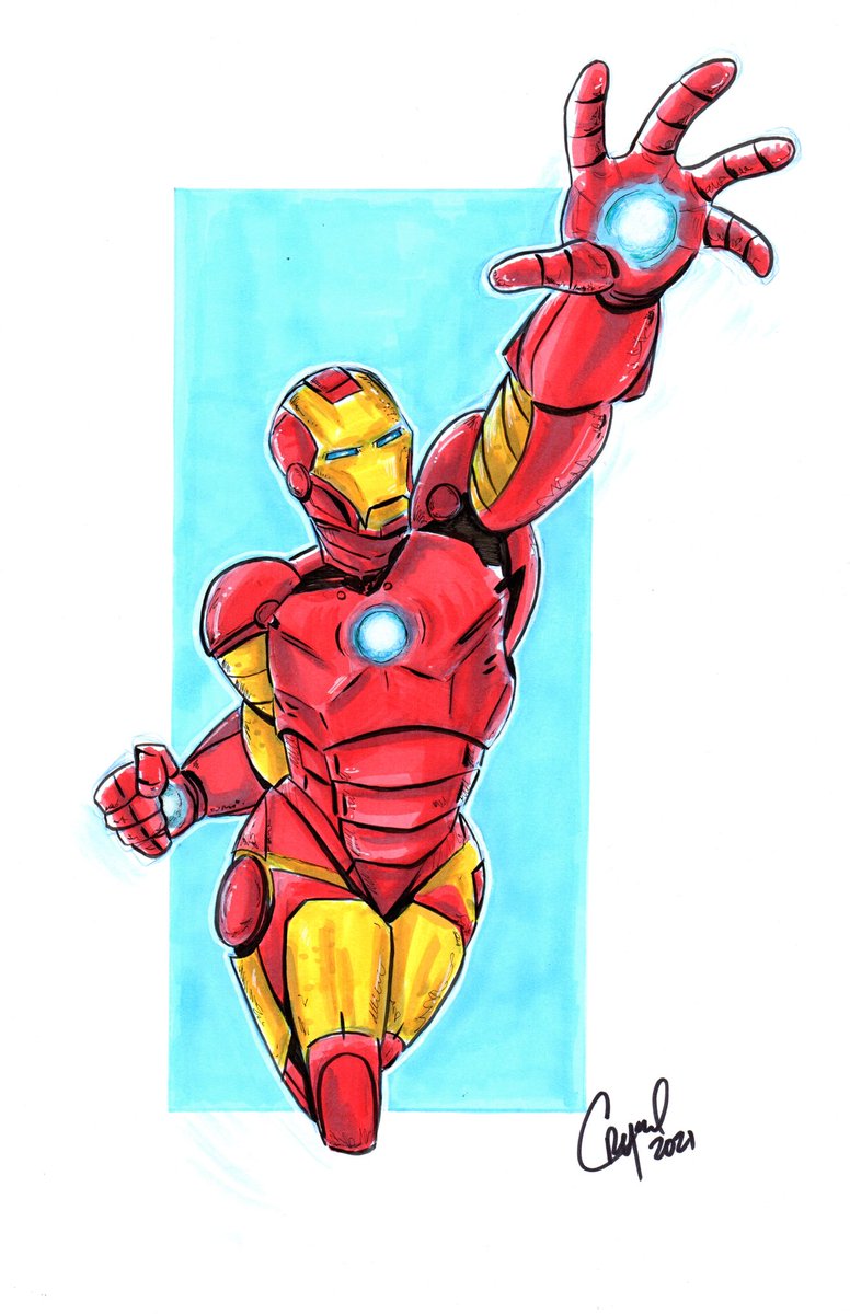Cthomas_1978's tweet photo. Past #comission of #ironman #marvel #copic #copicmarkers #copicart #comics #rocketdogcomics #artistsoninstagram #ink #comicart https://t.co/LFzXktDNfk