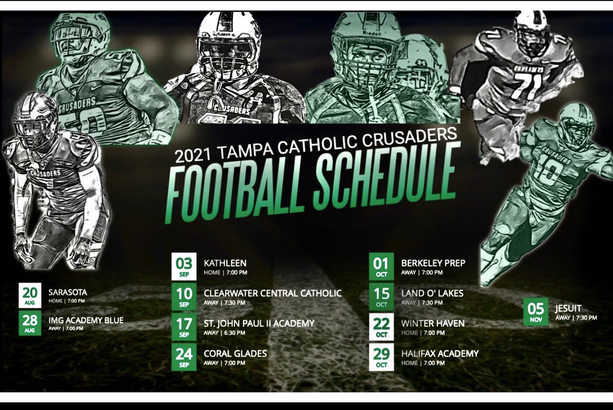 Tampa Catholic Football 🏈⚔️ tweet media