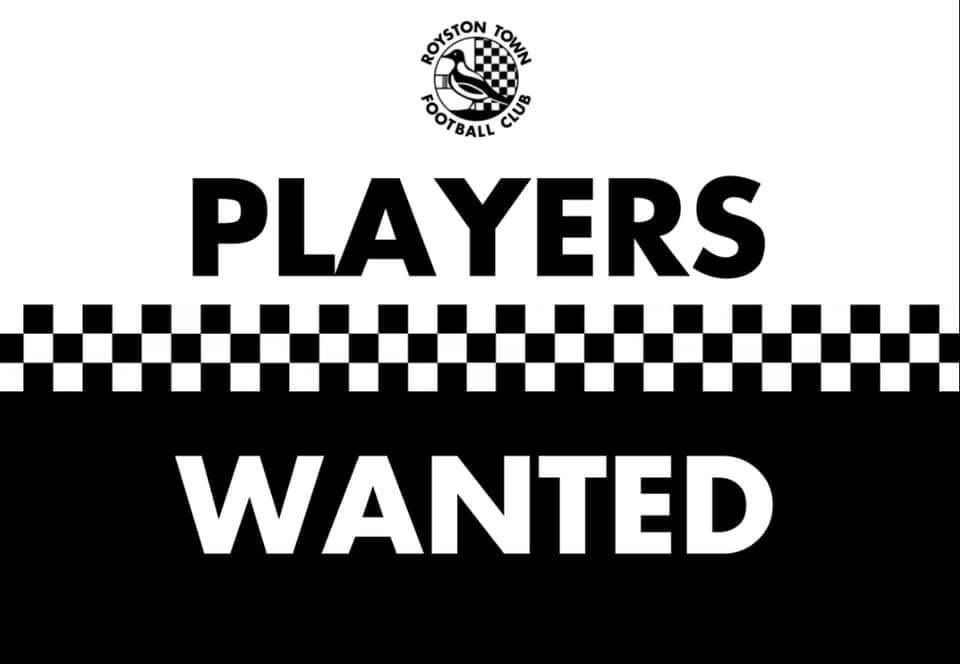 Royston Town Women's Reserves (@roystontownwrfc) on Twitter photo We are still looking for a few new players to join us ahead of the 21/22 season.
We play on Sunday afternoons in <a href="/BHWGFL/">Bed's & Hert's Womens Football League</a> and train on Wednesday evenings.
If you are interested in joining us, then please follow us and send us a DM for further info! ⚫️⚪️ We are still looking for a few new players to join us ahead of the 21/22 season.
We play on Sunday afternoons in <a href="/BHWGFL/">Bed's & Hert's Womens Football League</a> and train on Wednesday evenings.
If you are interested in joining us, then please follow us and send us a DM for further info! ⚫️⚪️