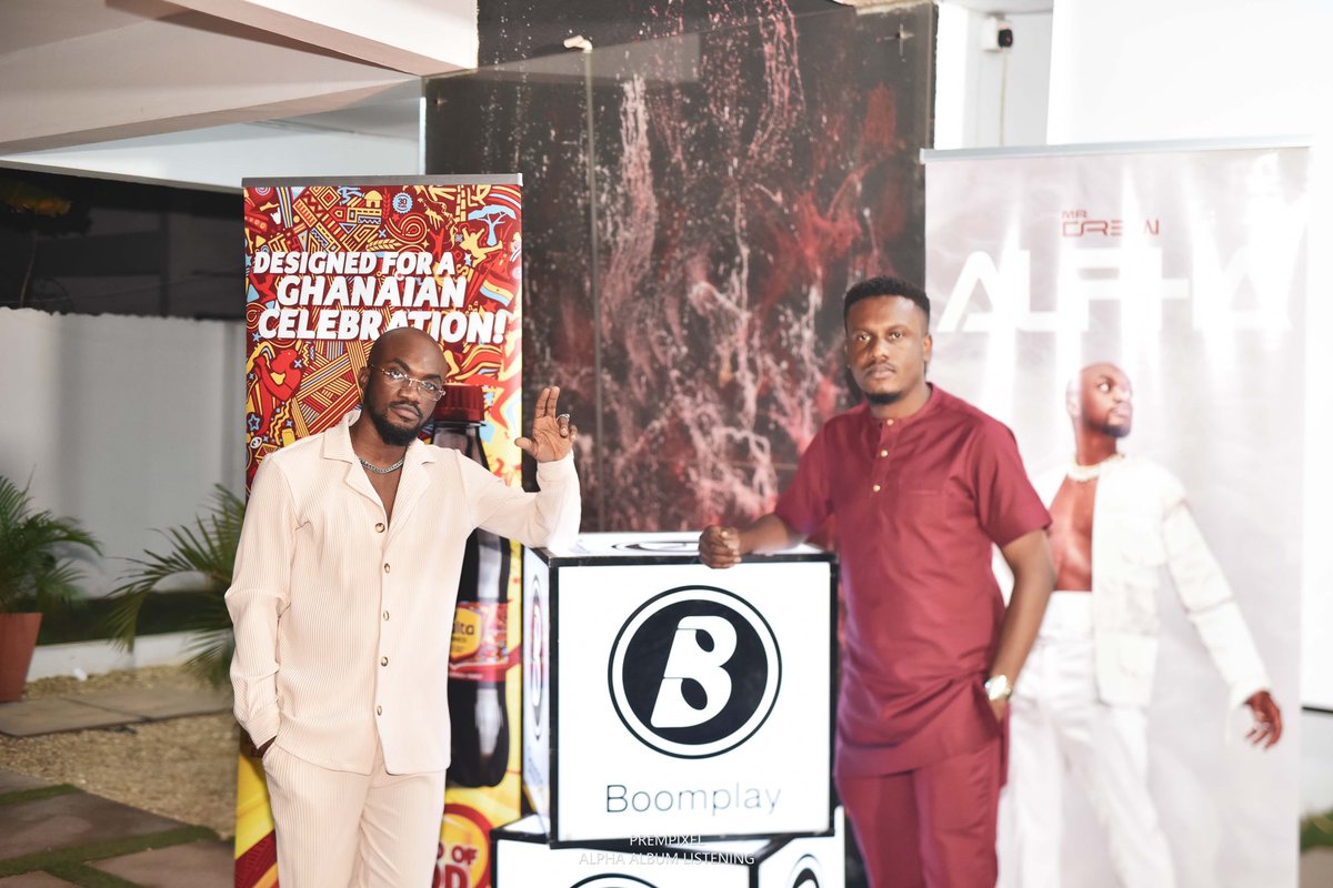 mrdrewofficial's tweet photo. A special thank you to @BoomplayMusicGH for the partnership on my first studio Album 🤍. #TheAlphaAlbum Will be exclusive on @BoomplayMusicGH in the coming weeks. Download the App now and be part of the very first people to stream the Album. #seleyy 🚀 https://t.co/qxj93yWmil