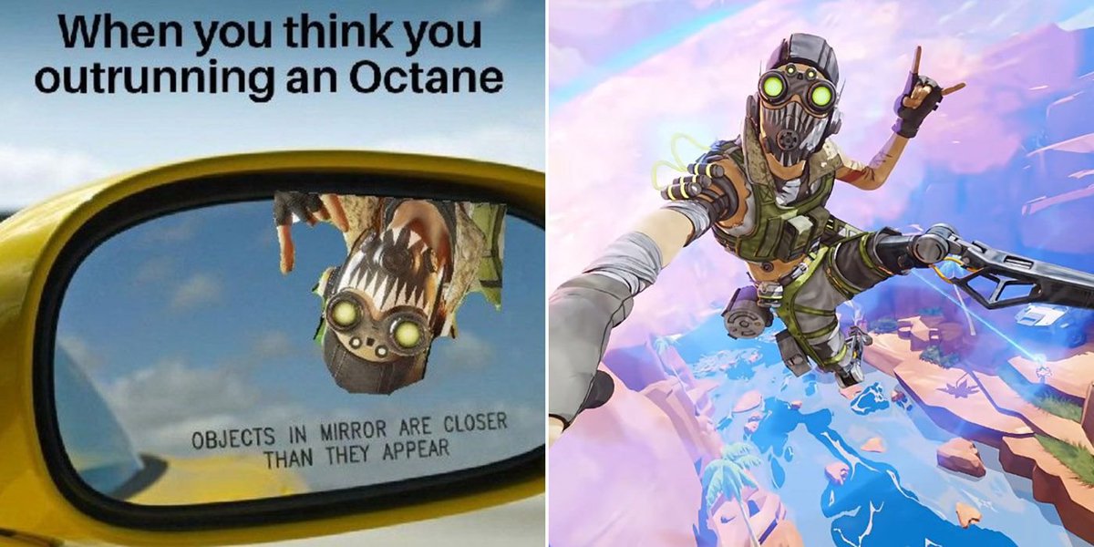 Wumble__'s tweet photo. Unless you are Octane yourself... 
#ApexLegends #Memes #twitch https://t.co/E3DdcYhYFF