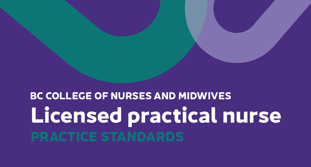 BCnursemidwife's tweet photo. LPN | Looking for a practice standard? You'll find all 12 of them on our Practice Standards page @BCnursemidwife #practicestandards https://t.co/G3aYzrNAMg https://t.co/KXOB5wTY4Y