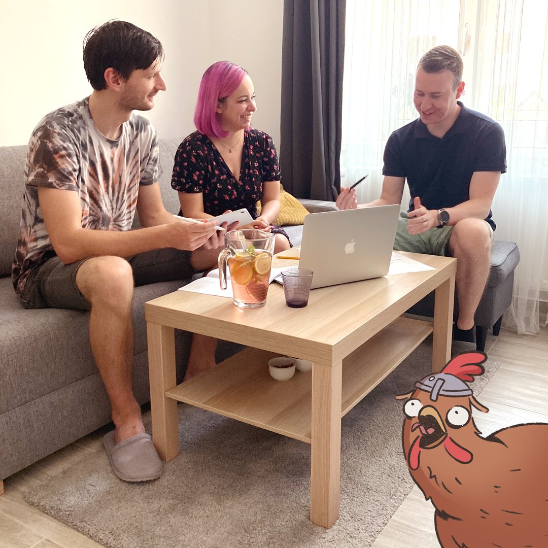 The Chicken Empire is asking for help! 🐔 We have joined the competition and are trying to raise money for further development that will rocket us forward. 🚀 Please vote! (website only in Czech)  nastartujtese.cz/projekty/461/r…

#indiegame #gamedev #indiedev #indiegamedev #gamedeveloper