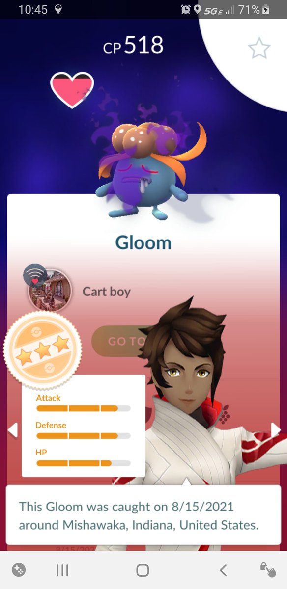 burk0518's tweet photo. My shadows keep getting closer to hundos lately! Hope it happens soon! #PokemonGo #RocketStops https://t.co/Mh3ivqQdbz