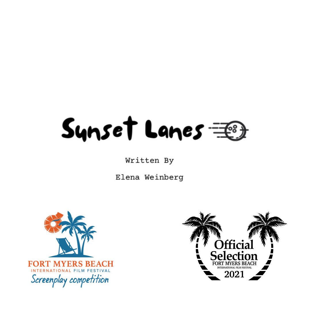 Fun news! My feature script, Sunset Lanes, was selected at <a href="/fmbifilmfest/">Fort Myers Beach International Film Festival</a> !

I will also be there with A Grievance With Gravity (producer, short) and <a href="/ARFONmovie/">ARoomFullofNothing</a> playing in their Rewind series since we didn’t get to play in person last year! Florida, here we come 🌴