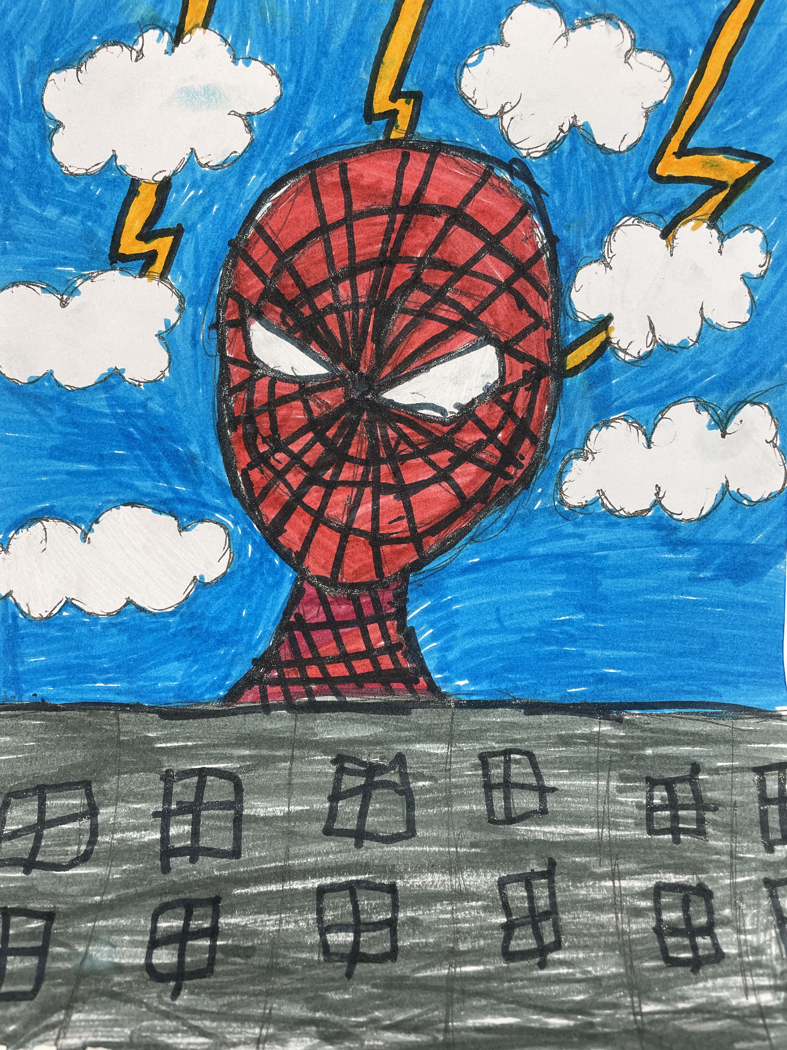 cool drawings of superheroes