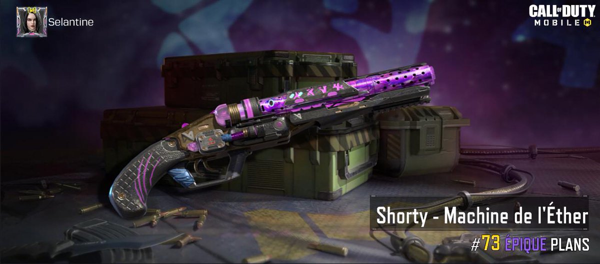 selantine's tweet photo. Ça y est le niveau 50 du mode Siège de Zombie est atteint avec le déblocage du skin pour le Shorty
#codm #codmfr #codmobile #cod @CODMobileFR @PlayCODMobile https://t.co/1lrIvr31iE