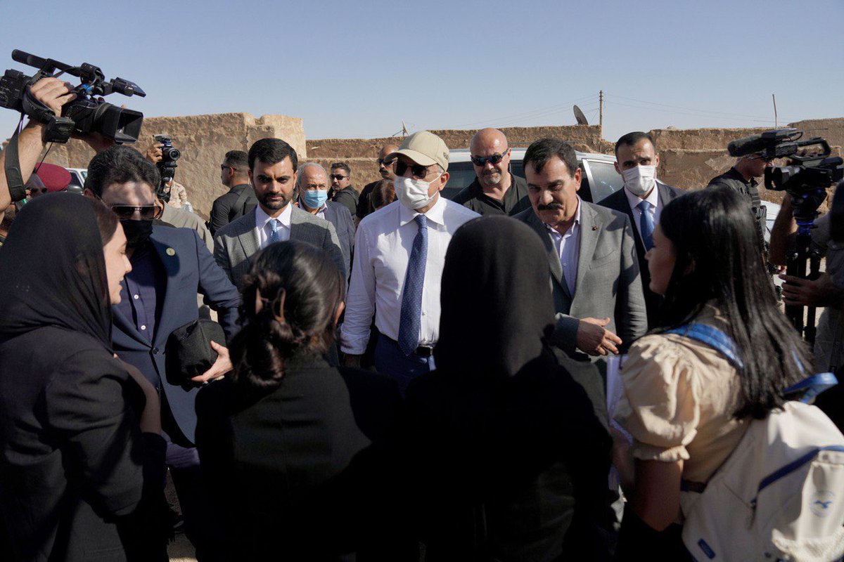 IraqiPMO's tweet photo. وشدّد السيد الكاظمي على أن مأساة الأيزيديين يجب أن لا تتكرر، وأن الدولة ستدافع عن أبنائها، وعن خصوصية الأيزيديين كمواطنين عراقيين، وأن الدم العراقي لن يكون رخيصاً أبداً. https://t.co/uQ9BWKyg5w