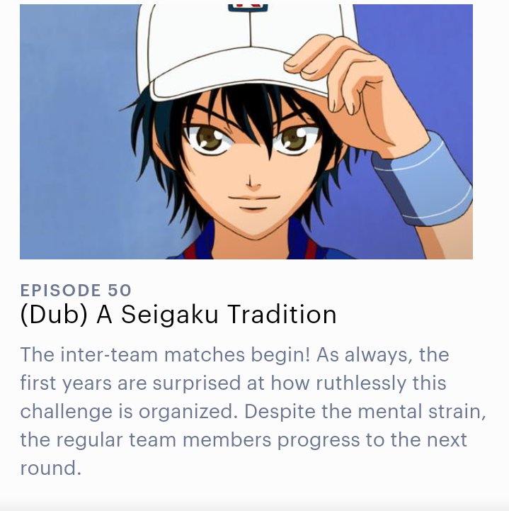 prince of tennis dubbed episode 51 prince of tennis dubbed episode 51