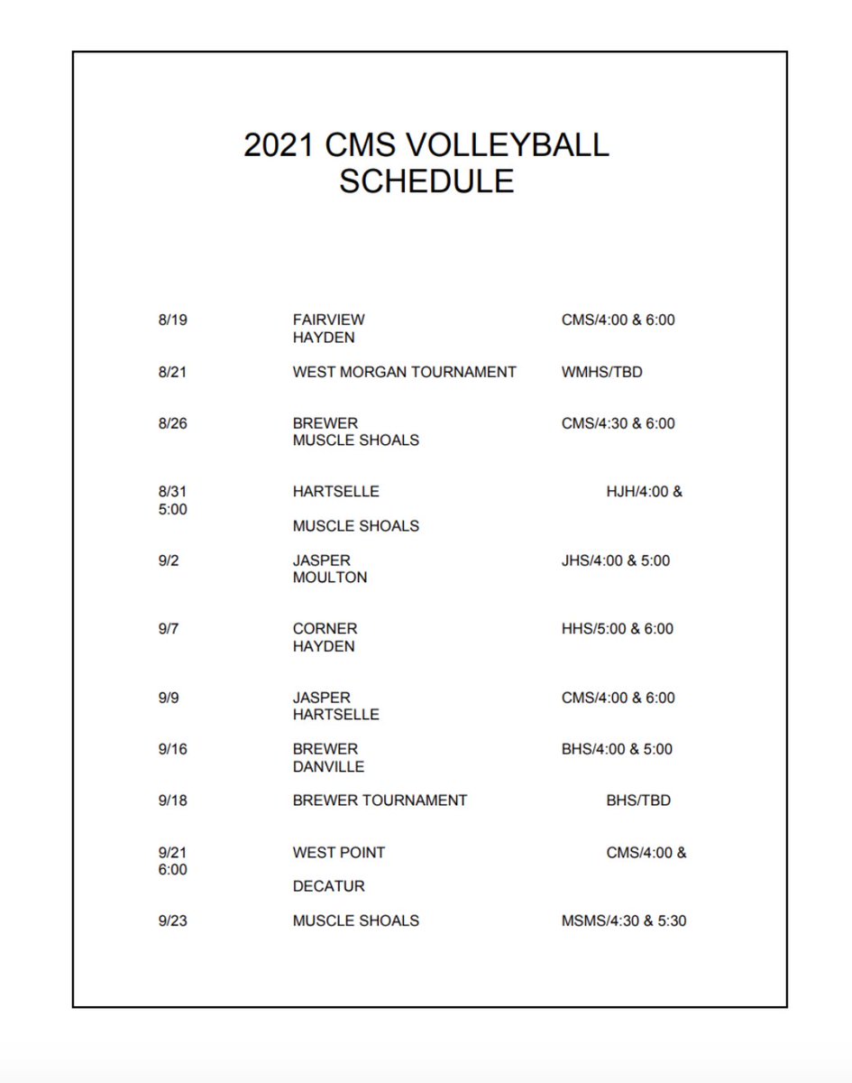 Cullman Middle School tweet media