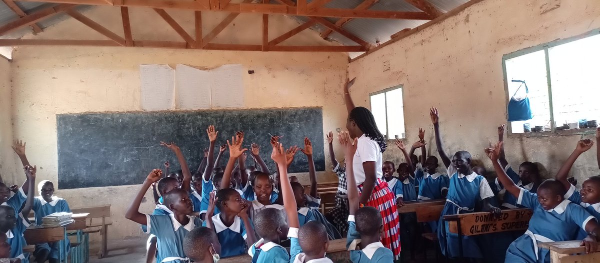 PokotGirls's tweet photo. One way of keeping girls in school, we embarked on schools Anti-FGM clubs in Pokot. These girls are at a higher risk of FGM and Child Marriages. The club provides a platform to empower them with decision making skills, prevent them from harmful traditions and address their SRHR. https://t.co/VjyRv5YPru