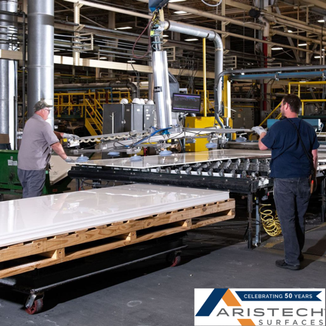 GCTC_News's tweet photo. For 50 years, @AristechSurface has produced and marketed a broad range of surface and design materials. Aristech's headquarters is located in Florence, KY

#MAPS #KYApprentice #FutureofWorkforce #PickYourOccupation #ModernApprenticeship #IAmAnIndustrialMaintenanceMechanic https://t.co/FSQDChuQ6E