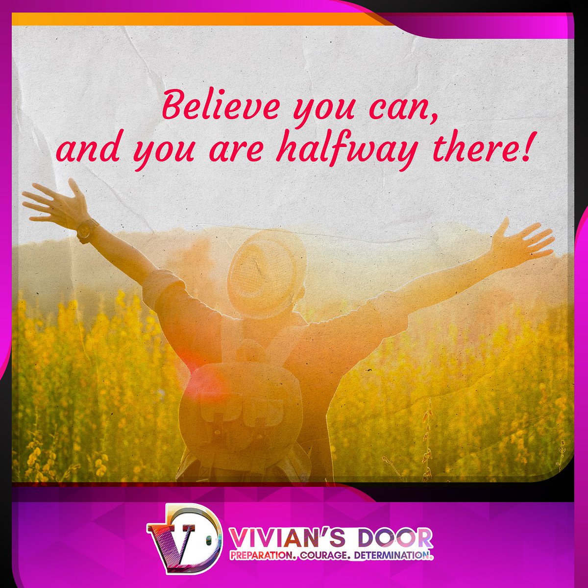ViviansDoor's tweet photo. Happy Monday: Believe you can, and you are halfway there! 💛💚❤️🖤

It's A New Week…Let's Make it HAPPEN! 

Always Believe, and Never Stop believing in the beauty of your dreams! https://t.co/mIKAMn2bru