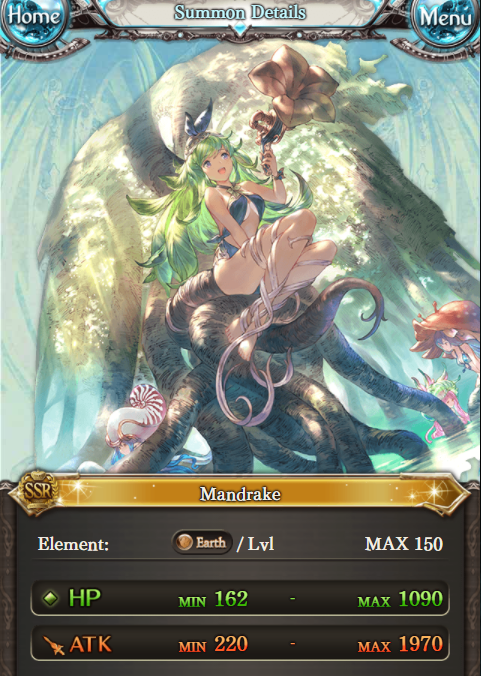 Free: Mandrake - Granblue Fantasy Wiki 