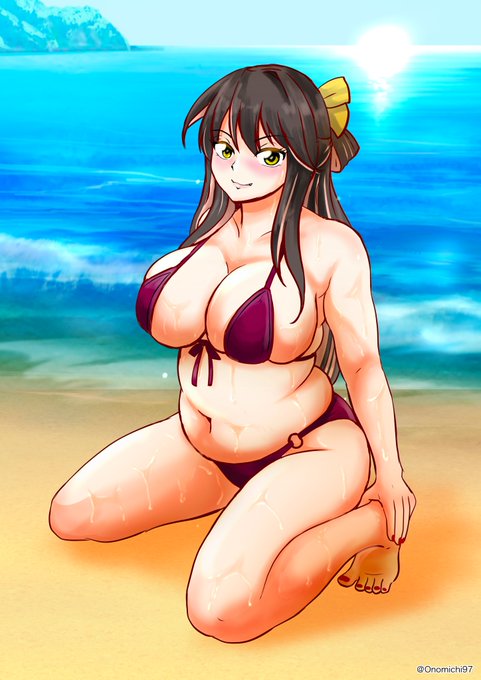 巨乳長波ビキニ
おっぱい絵練習
#艦これ