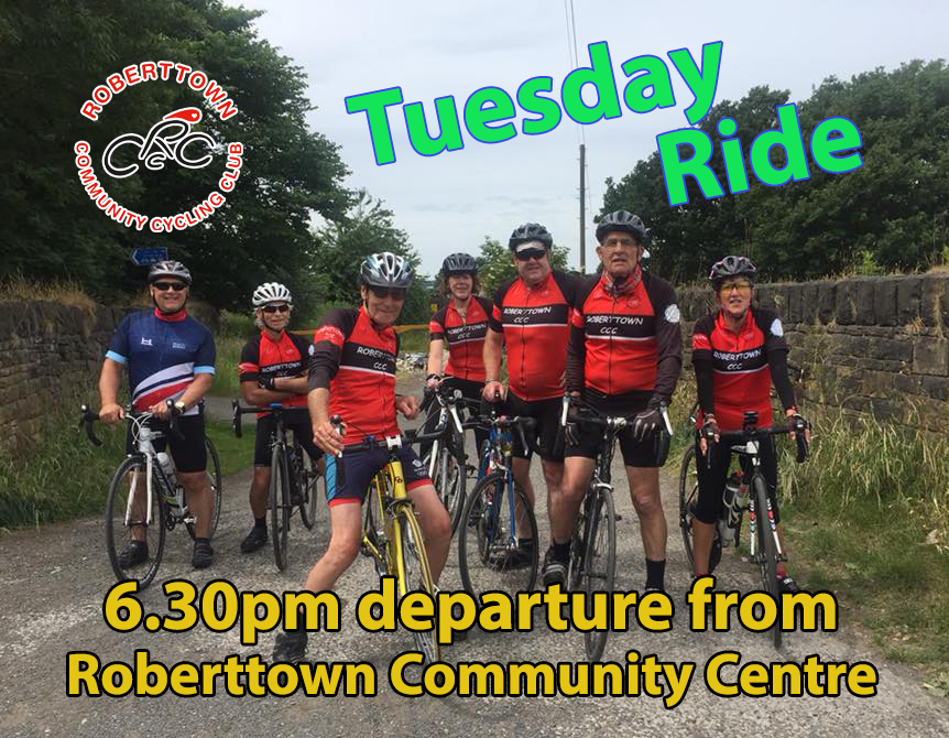 Tuesday Evening Ride 17 Aug
Join us for an undulating ride taking in Cleckheaton, Birstall, Howden Clough, Shaw Cross and Dewsbury.  18 miles with a few hills, social pace and all welcome.  Meet at the community centre for a 6.30pm departure.
connect.garmin.com/modern/course/…