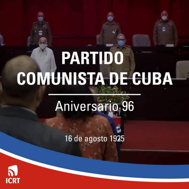 SindicatoICS's tweet photo. El @BuroIcrt felicita a nuestro glorioso Partido Comunista de #Cuba ( @PartidoPCC ) en el #Aniversario96 de su creación. 🇨🇺
¡Gracias por ser guía del pueblo cubano! #ACubaPonleCorazón

@IcrtCuba @PresidenciaCuba @CubaCentral @alfonso_noya @YuricelRomero @UlisesGuilarte @teleSURtv https://t.co/q3Vsmk2Qgh