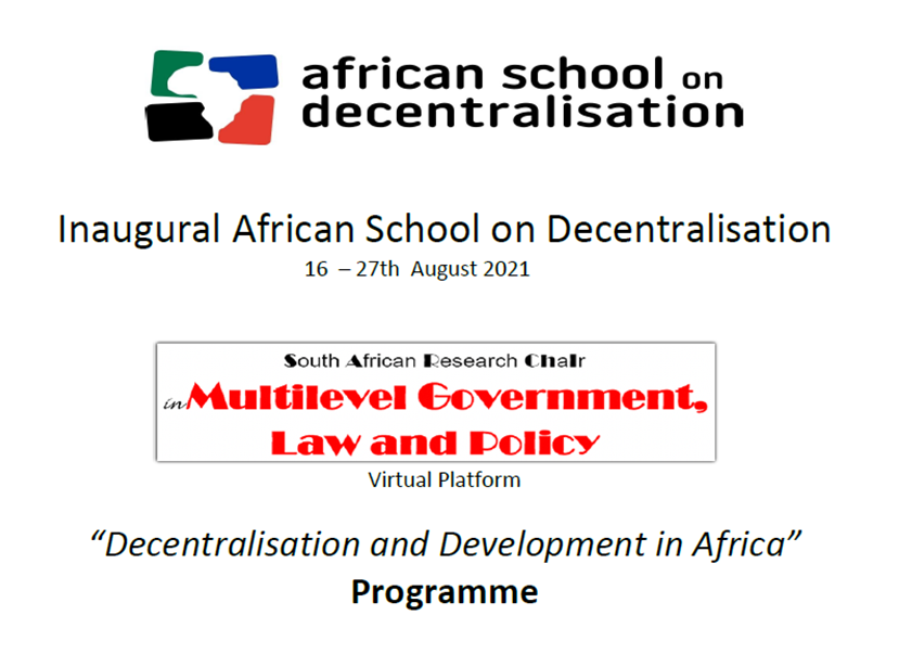 The University of the Western Cape together with Addis Ababa University in collaboration with CLGF and Hanns Seidel Foundation hosts the inaugural African School on Decentralisation from 16-27 August 2021. We look forward to insightful and exciting discussions. #ASD2021