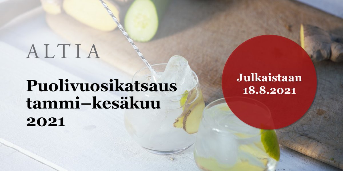 AnoraGroup's tweet photo. Julkaisemme puolivuosikatsauksemme tammi–kesäkuulta 2021 keskiviikkona 18. elokuuta arviolta klo 8.30. Järjestämme tulospresentaation online-kokouksena samana päivänä klo 11.00. #sijoittaminen #puolivuosikatsaus #AltiaIR https://t.co/M2Xe1WYiwx https://t.co/ydkaqyufSL