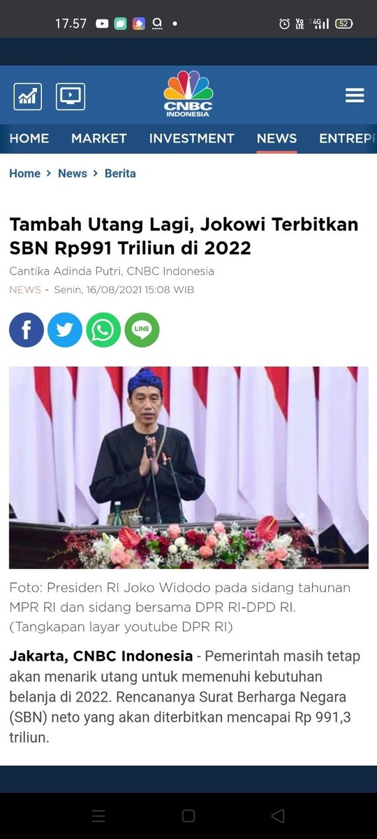 Innayaputri72's tweet photo. Astaghfirllah...pak De,Kok Hutang  terus??

Sedih gw mikirin anak cucu kita d suruh nanggung hutang krn pemimpin yg gagal memimpin.. https://t.co/phAJqDdAti